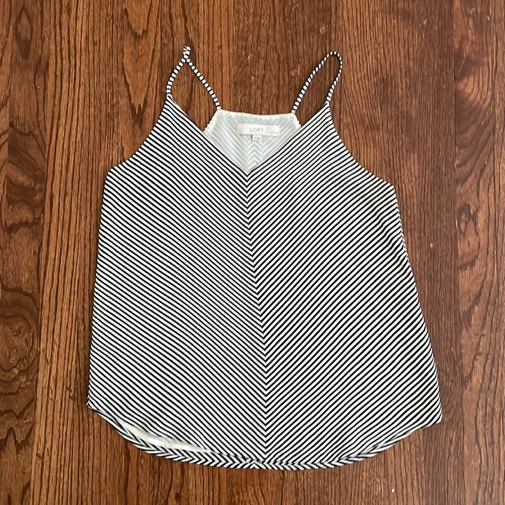 Loft Striped Tank